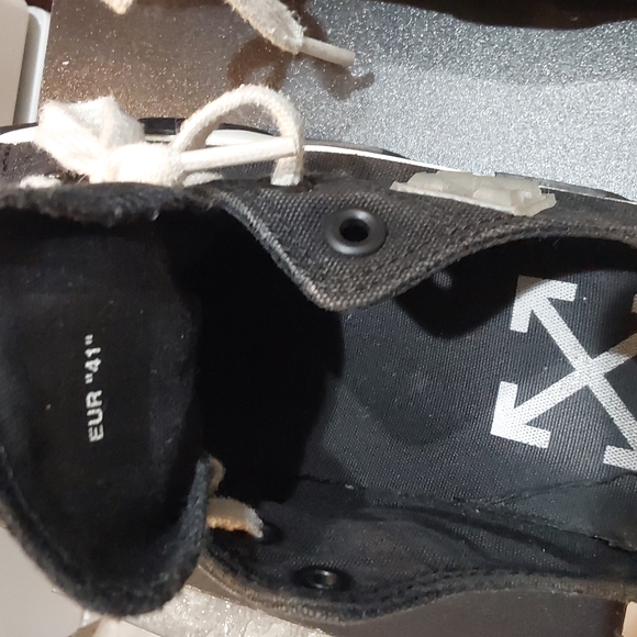 MENS USED OFF WHITE CHUCK SNEAKER SIZE EUR "41" - Picture 7 of 8